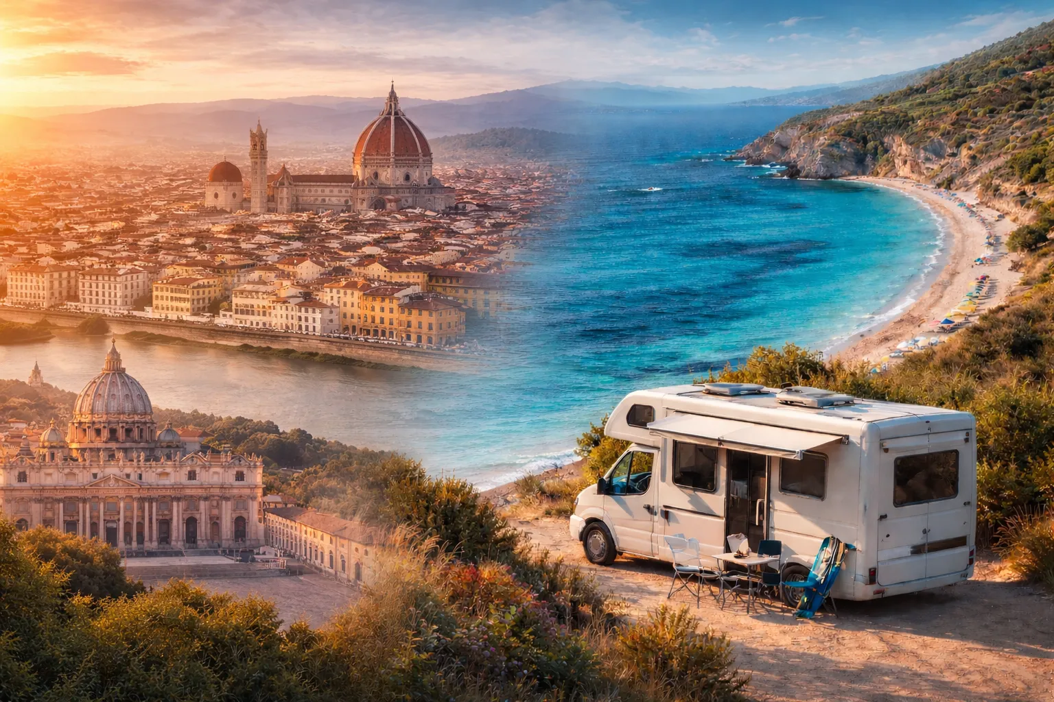 Camper in viaggio